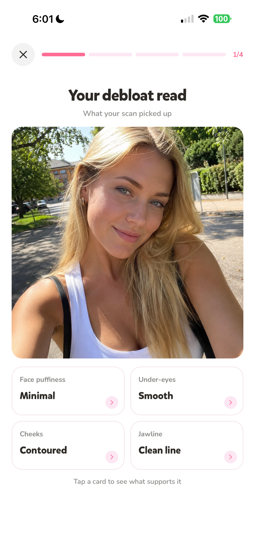 See what
your skin needs